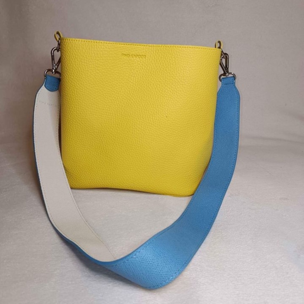 Find Kapoor Yellow Bucket Bag